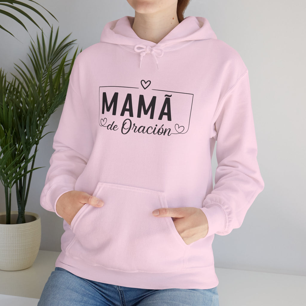 Mamá de Oración Hoodie | Spanish Prayer Mom Sweatshirt, Religious Mom Pullover