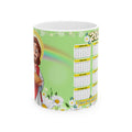 2026 Inspirational Jesus Calendar Mug — Christian Coffee Cup with ‘Break My Bread’ Design (11oz/15oz)