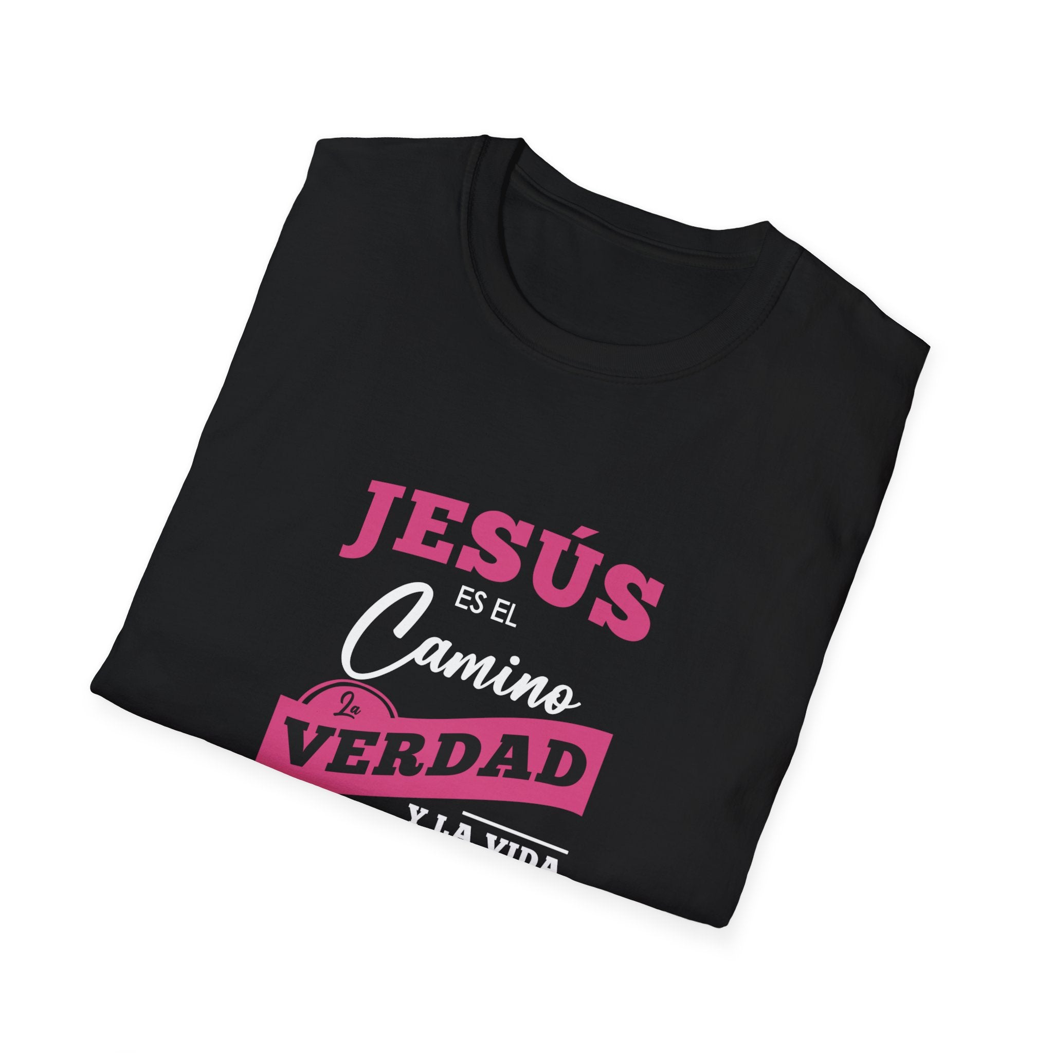 Jesús es el Camino Camiseta - "Verdad y Vida" Spanish Christian T-Shirt