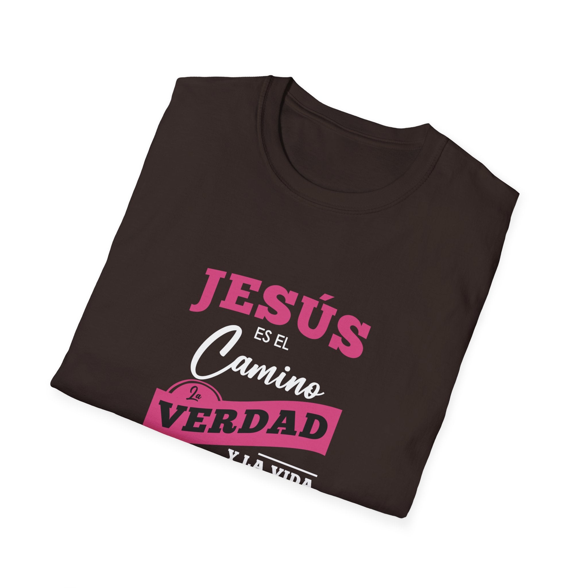 Jesús es el Camino Camiseta - "Verdad y Vida" Spanish Christian T-Shirt