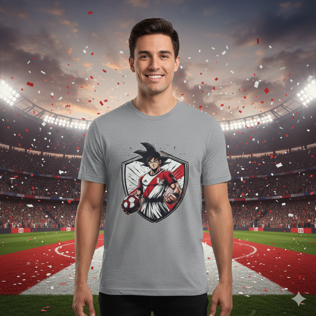 Dragon Soccer Player T-Shirt - Perú