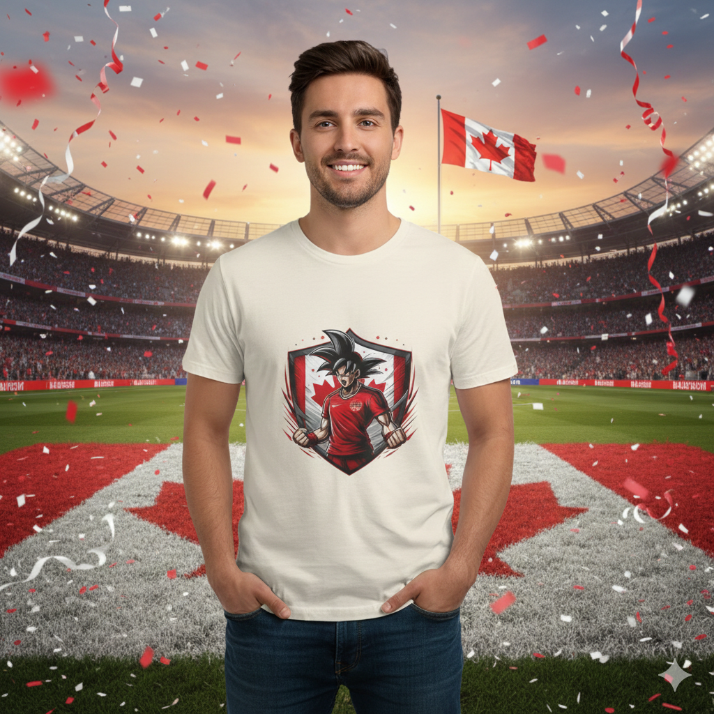 Dragon Soccer Player T-Shirt - Canada