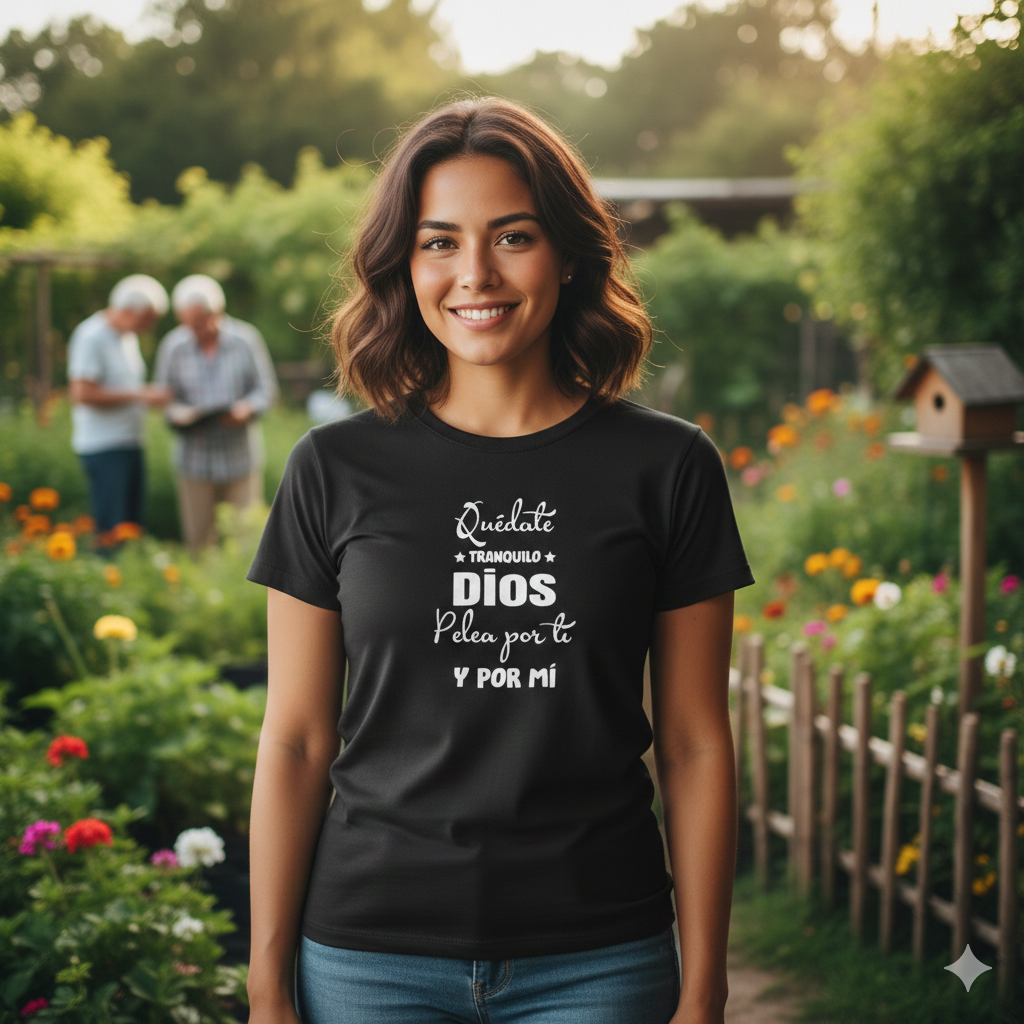 “Quédate Tranquilo ” Spanish Faith T-Shirt