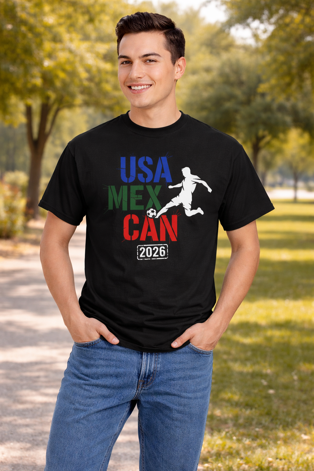 2026 USA-MEX-CAN World Cup Tee
