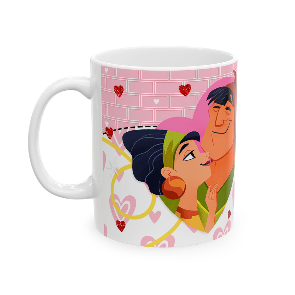 Valentine’s Couples Ceramic Mug – "Tú sonrisa, es mi felicidad" (11oz/15oz)