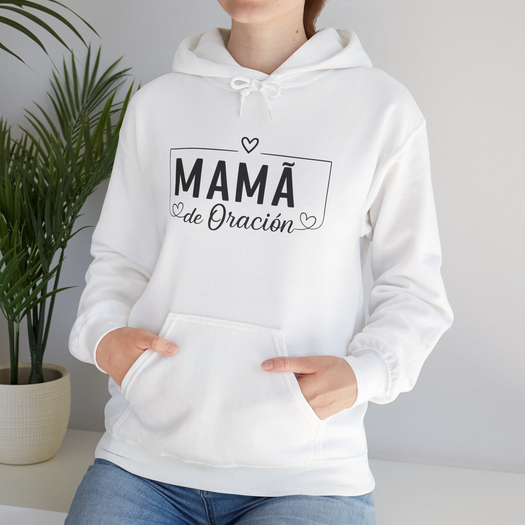 Mamá de Oración Hoodie | Spanish Prayer Mom Sweatshirt, Religious Mom Pullover