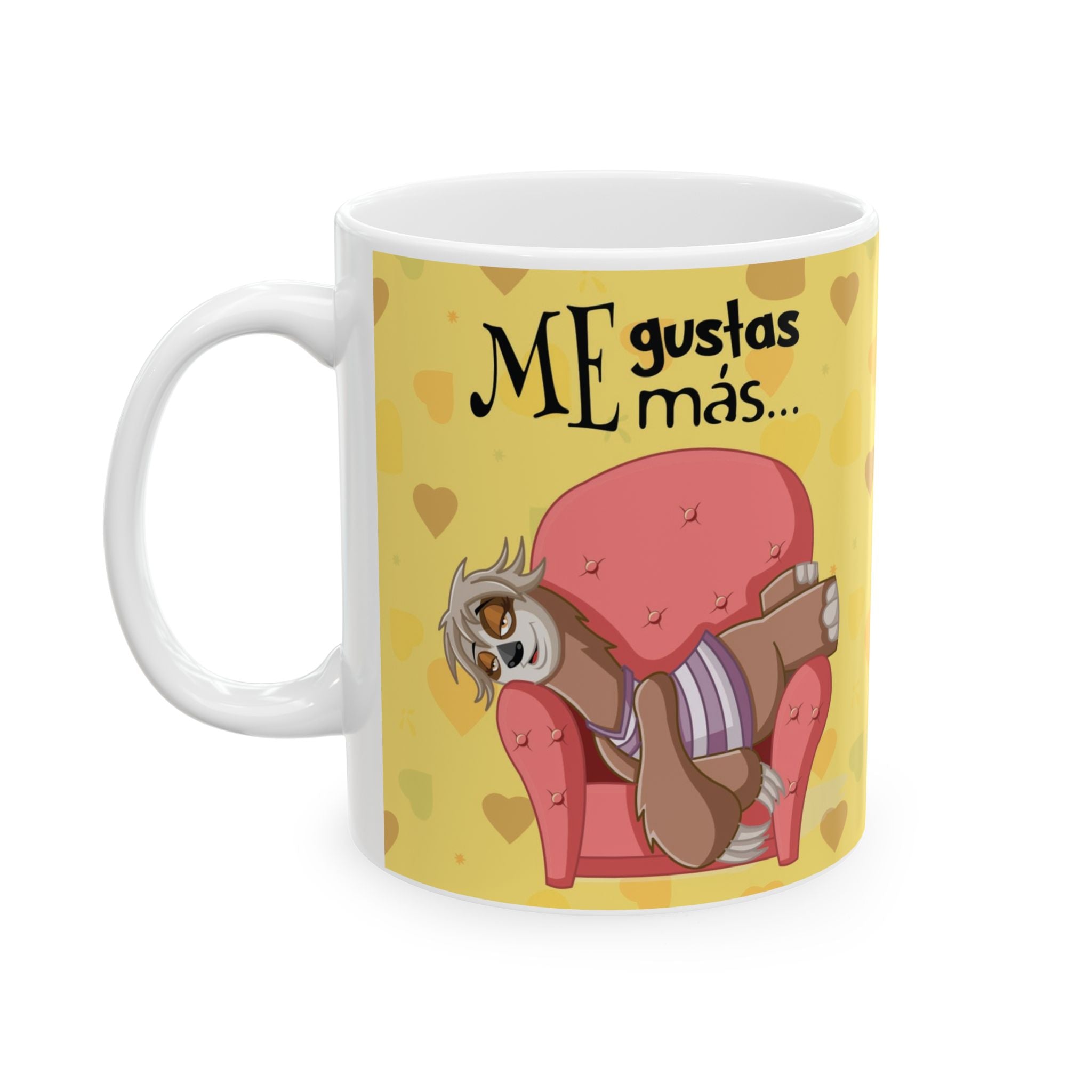 Cute Ceramic Mug - “I Like You More Than Sleeping In" (11oz/15oz)