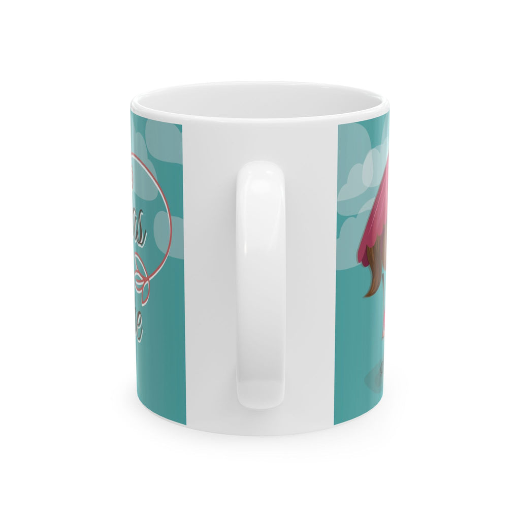 Ceramic Mug — Taza “Amigas por siempre”